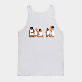 ATL Movie Skate Wars Dojo Girls Fan Art Tank Top